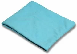 Пояс разогревающий Indigo 24*25см флисовый голубой