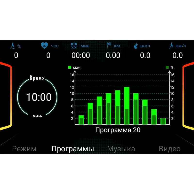  Беговая дорожка Ammity Valentina VTM 5120 TFT по низким ценам в Томске и Северске