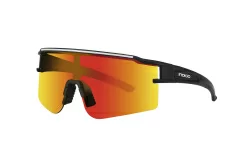 Очки велосипедные Indigo Sun с поляризационными линзами, черно-оранжевый