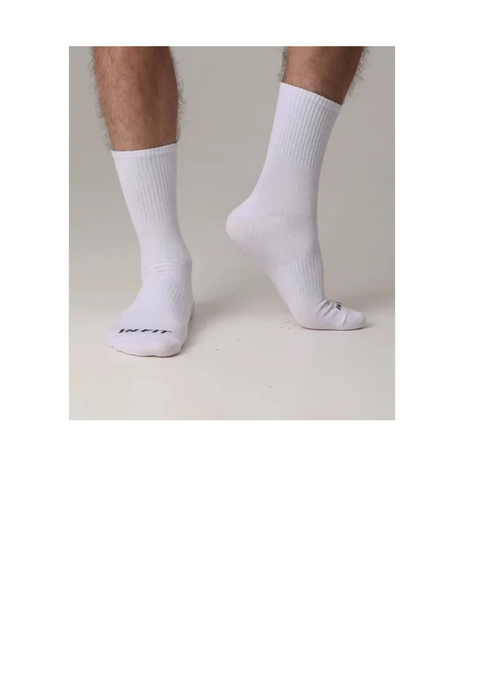  Носки In Fit высокие белый по низким ценам в Томске и Северске