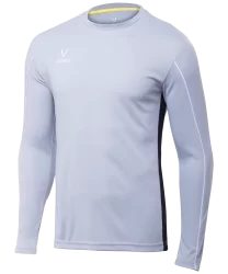 Футболка вратарская JOGEL CAMP GK Padded LS, серый/черный/белый