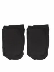 Наколенники для гимнастики и танцев Combosport лайкра (с уплотненной чашкой) черный