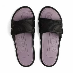 Пантолеты Evars Evalution Velcro женские черный/лаванда