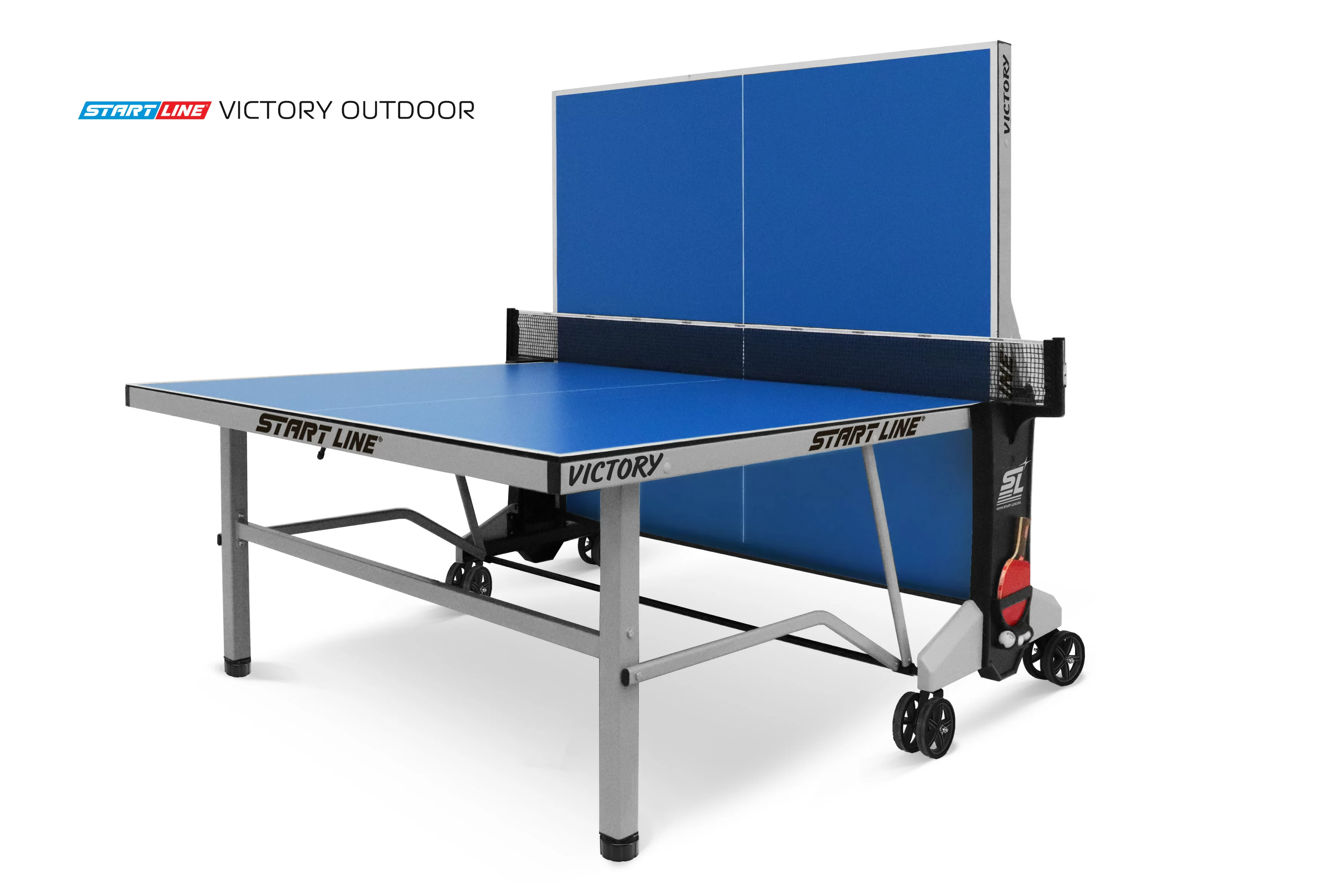  Стол теннисный VICTORY 6 Всепогодный Синий по низким ценам в Томске и Северске