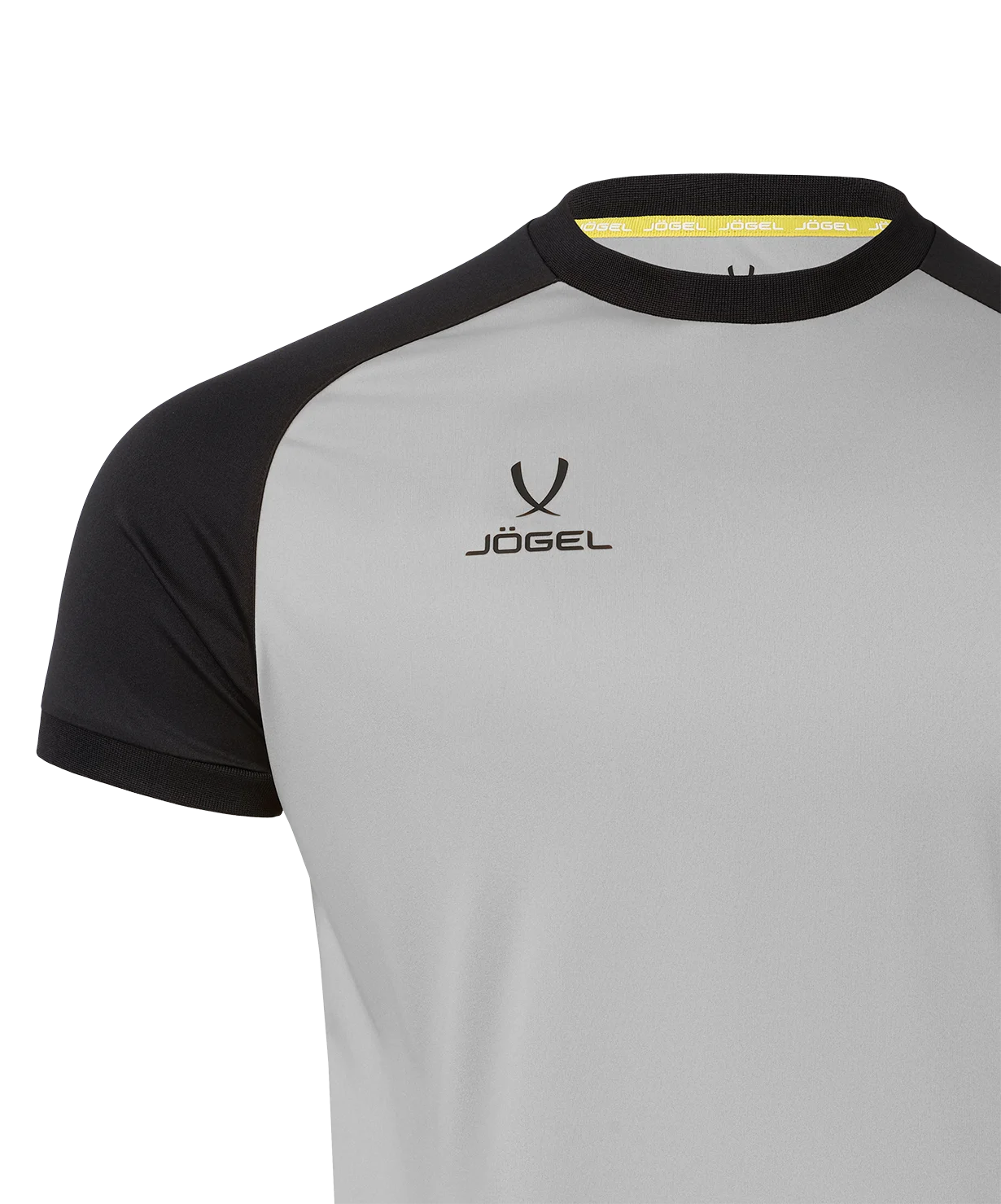  Футболка игровая JOGEL CAMP Reglan Jersey, серый, детский по низким ценам в Томске и Северске