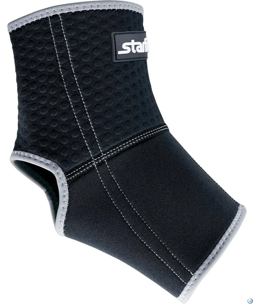  Суппорт голеностопа StarFit SU-403 черный по низким ценам в Томске и Северске