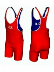 Трико борцовское Skat детское 9818r средняя пройма двустороннее