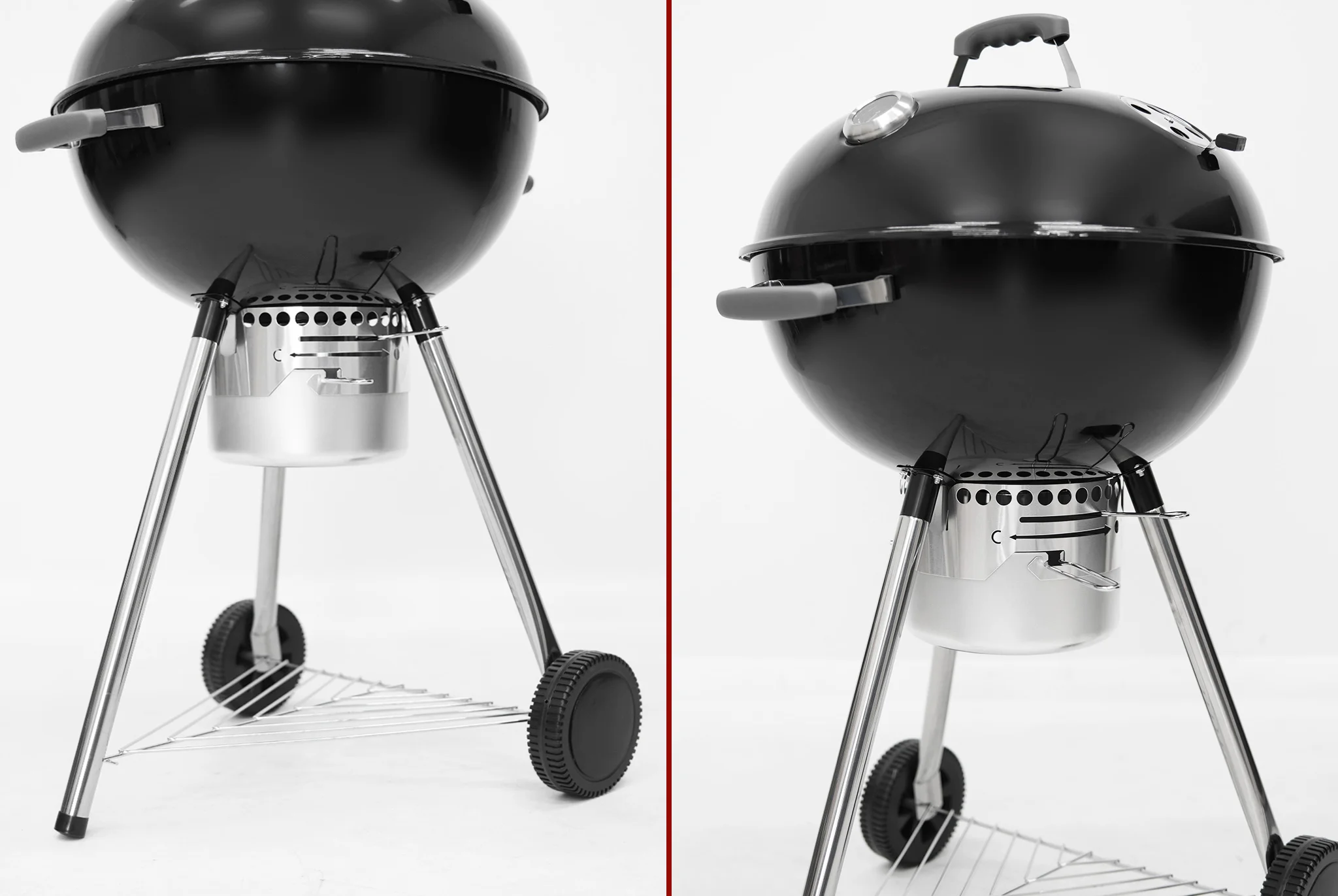  Круглый угольный гриль 22 дюйма (57 см) TEMPER по низким ценам в Томске и Северске