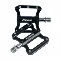 Педали 4Bike K349 99х72х10,5 мм, 2 пром. подшипника черный