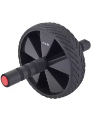 Ролик для пресса StarFit RL-104 с мягким ходом черный/красный