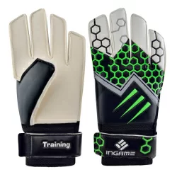 Перчатки вратарские Ingame Training IT-2020 черно-зеленый