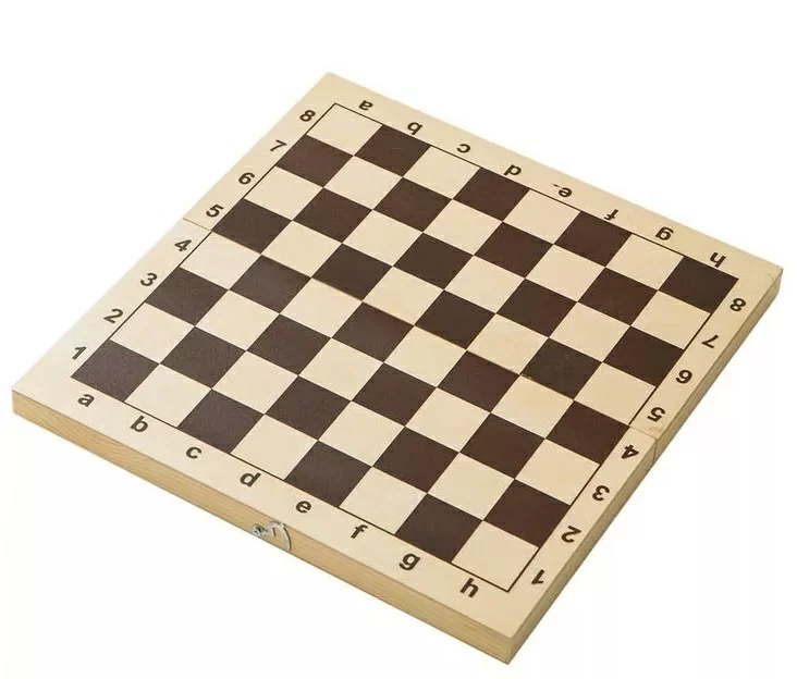  Шахматная доска Ш-2 обиходная лакированная по низким ценам в Томске и Северске