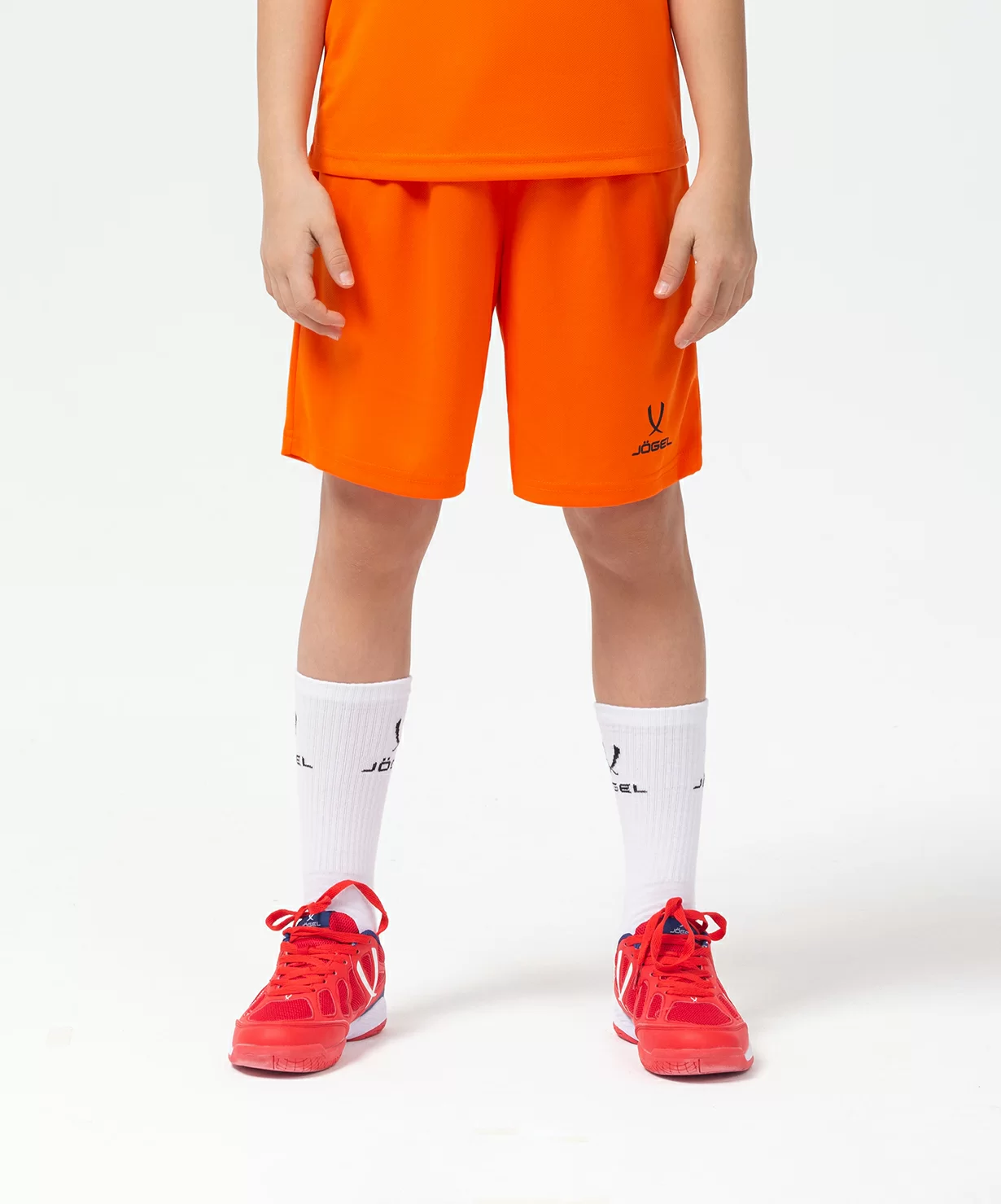  Шорты баскетбольные JOGEL CAMP Basic, оранжевый, детский по низким ценам в Томске и Северске