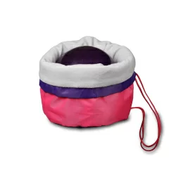 Чехол для мяча гимнастического GD 34*35 см утепленный (ЧМ-0108) розовый