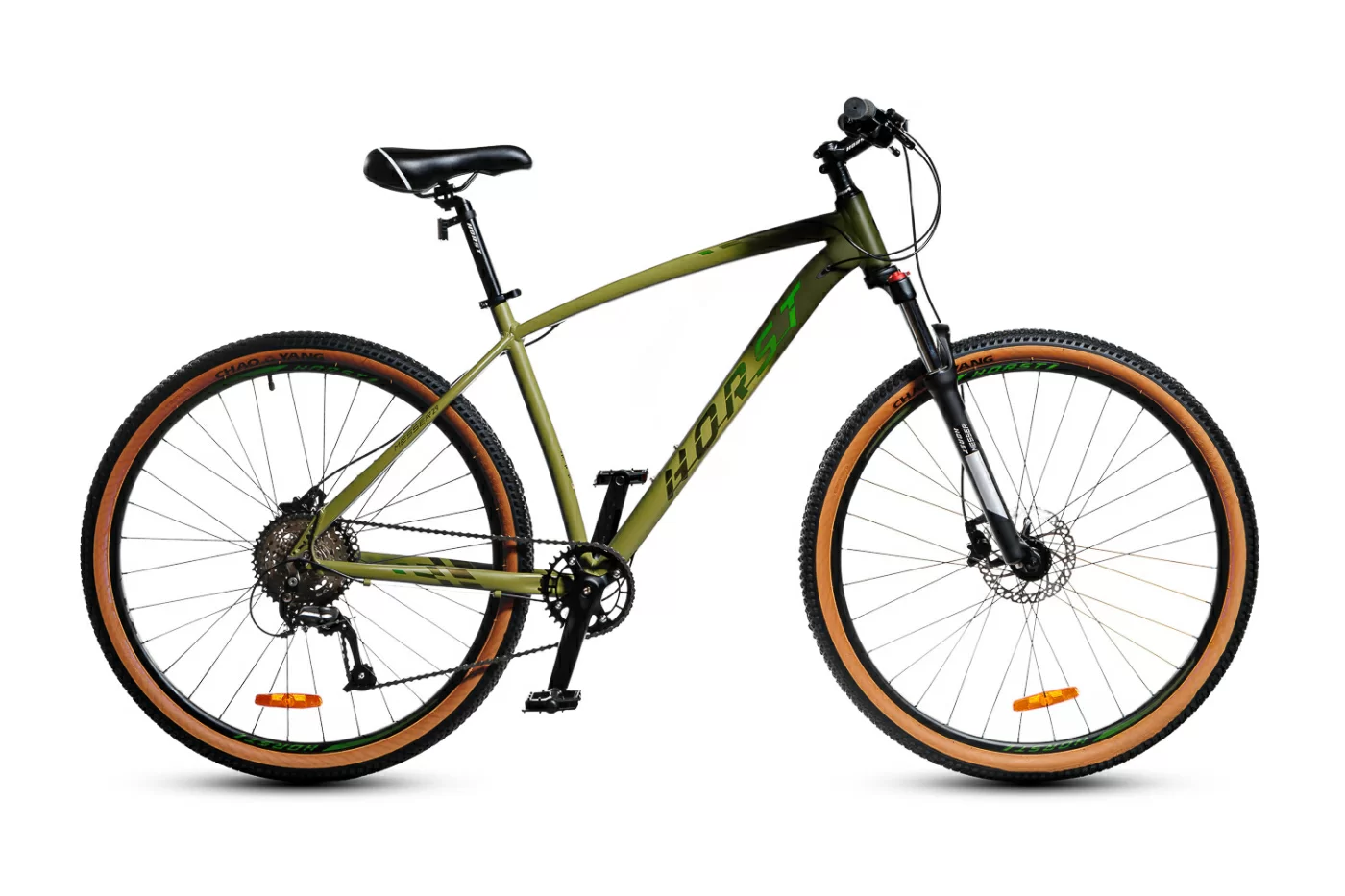  Велосипед HORST Messer 29 2024 Зелёный по низким ценам в Томске и Северске