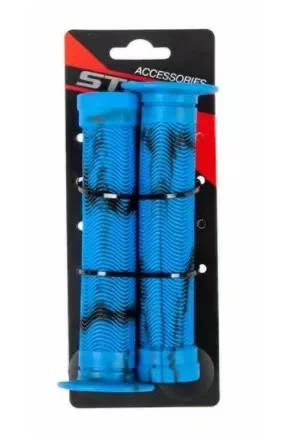  Грипсы STG 150 мм черн/синие по низким ценам в Томске и Северске