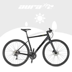 Велосипед AUTHOR Aura XR 2 2025 Серо-чёрный