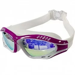 Очки для плавания B31540-2 (полумаска) розовый/белый УЦЕНКА