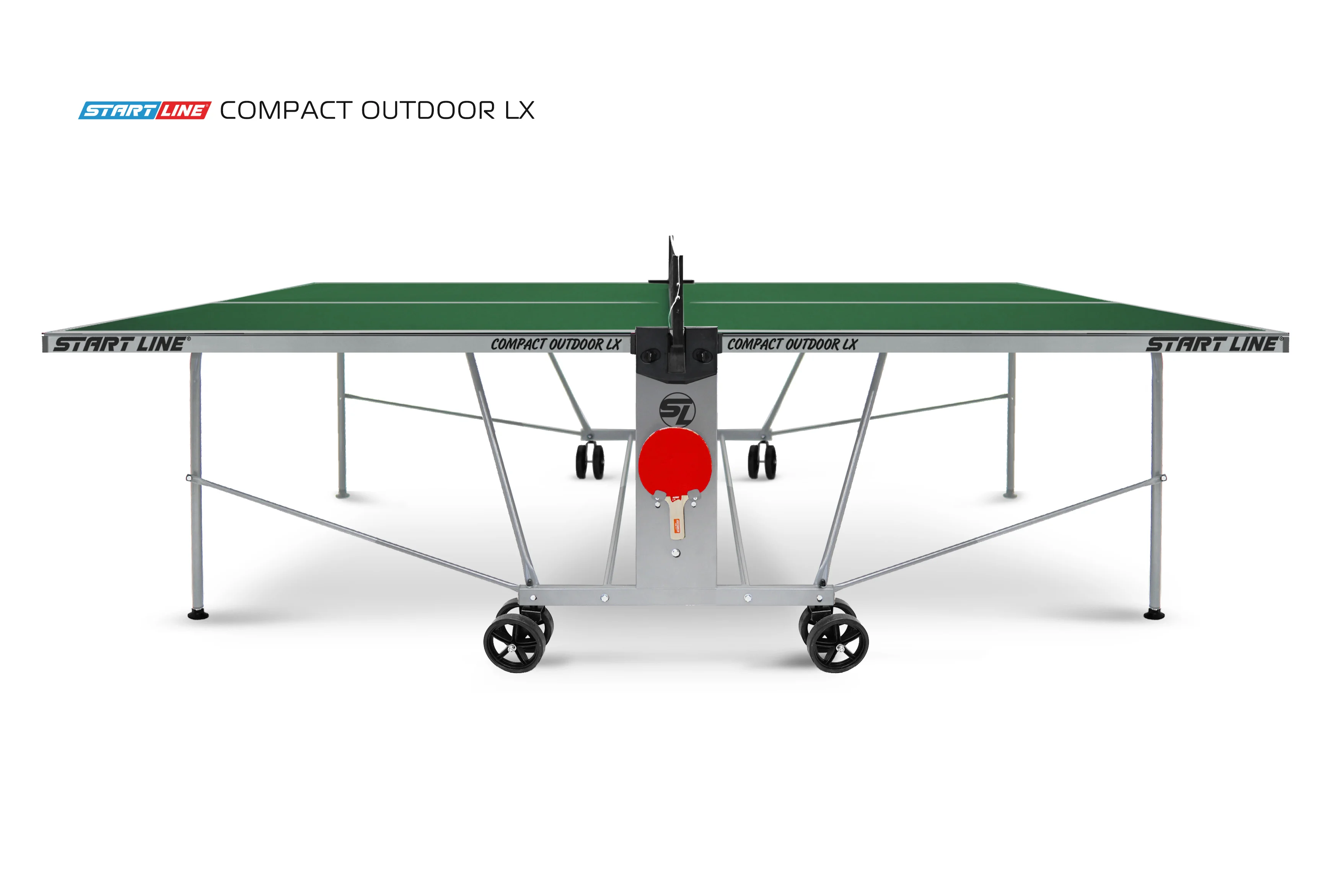  Стол теннисный Compact-2 LX Всепогодный Зелёный NEW по низким ценам в Томске и Северске