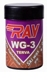 Мазь лыжная Ray WG-3 0..-3°C смоляная 35 г фиолетовая