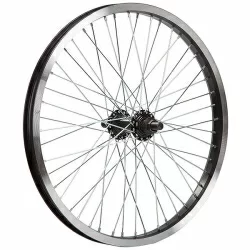 Колесо 20" переднее для BMX двойной .обод алюм.обод 48 отв, втулка SF-B17F аллюм.,