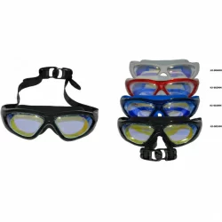 Очки-маска для плавания Fox HJ-904ММ серебряная УЦЕНКА