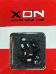 Болты для крепления тормозного диска 12шт чёрный в блистере