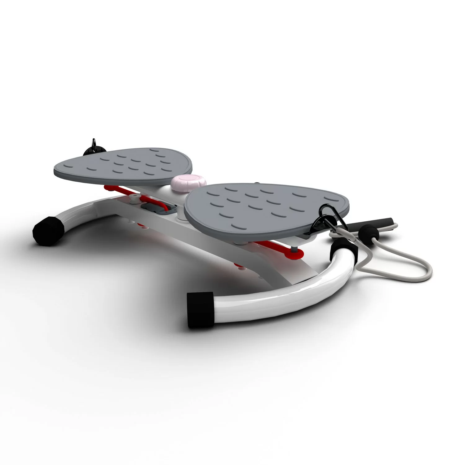  Фитнес платформа/горнолыжный тренажёр DFC "Twister Bow" с эспандерами TW-S108GR по низким ценам в Томске и Северске