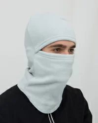 Маска ветрозащитная (шлем) флис XL серый