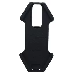 Держатель для смартфона силиконовый на руль универс 4.0'-6.0' черный