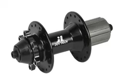 Втулка задняя D762TSE 32Н эксц, под касс. 8-9 скор., под диск 6 болт., алюм., чёрная