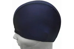 Шапочка для плавания C33690 текстиль взрослая темно синий