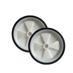 Колеса дополнит. 125 мм 2 штуки в уп, пластик-первичка белый