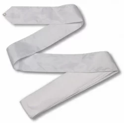 Лента для художественной гимнастики без палочки 4 м белый