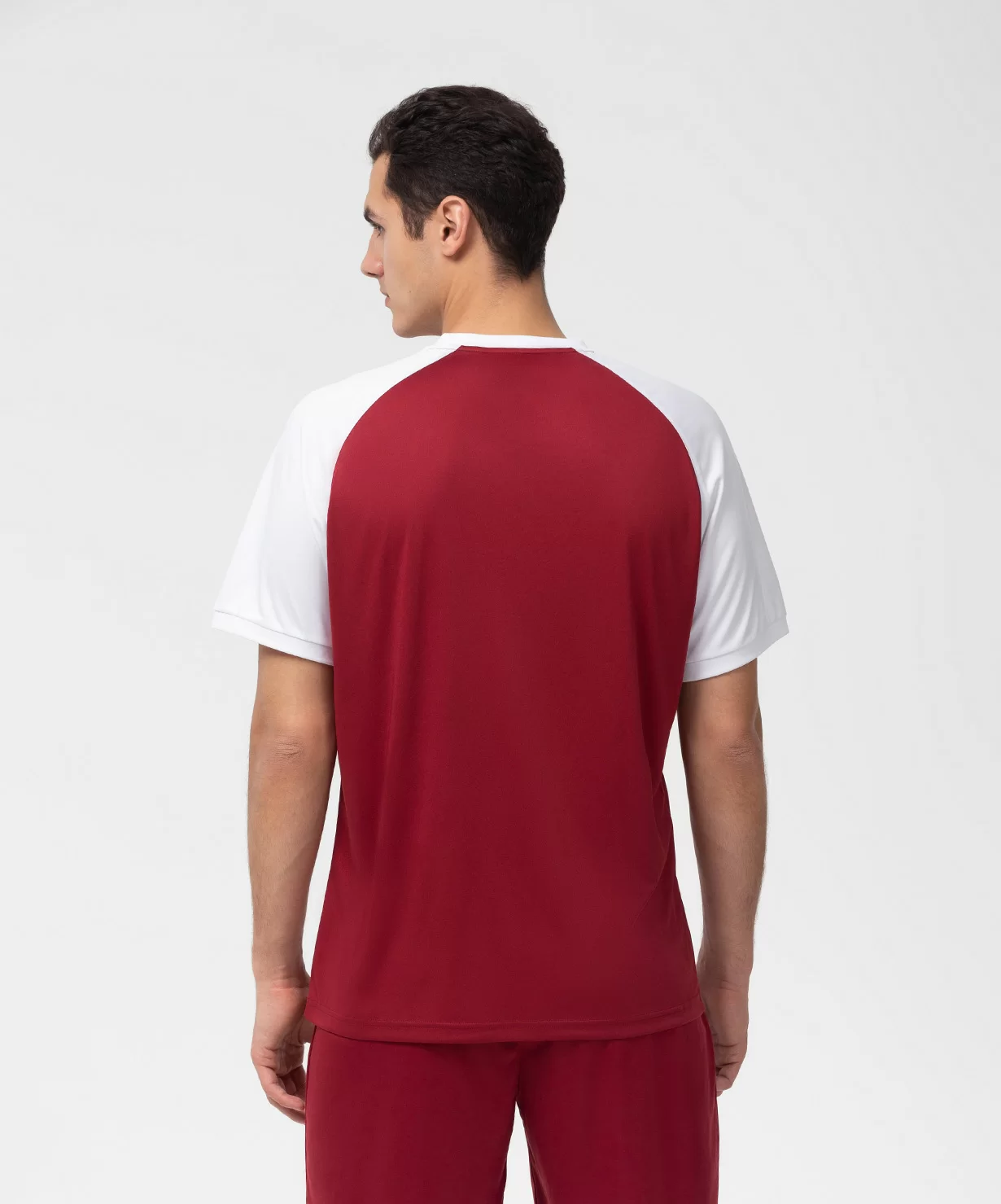  Футболка игровая JOGEL CAMP Reglan Jersey, гранатовый/белый по низким ценам в Томске и Северске