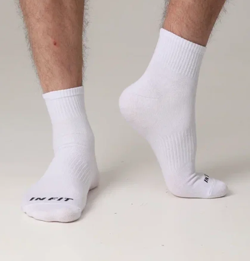  Носки In Fit средние белый по низким ценам в Томске и Северске