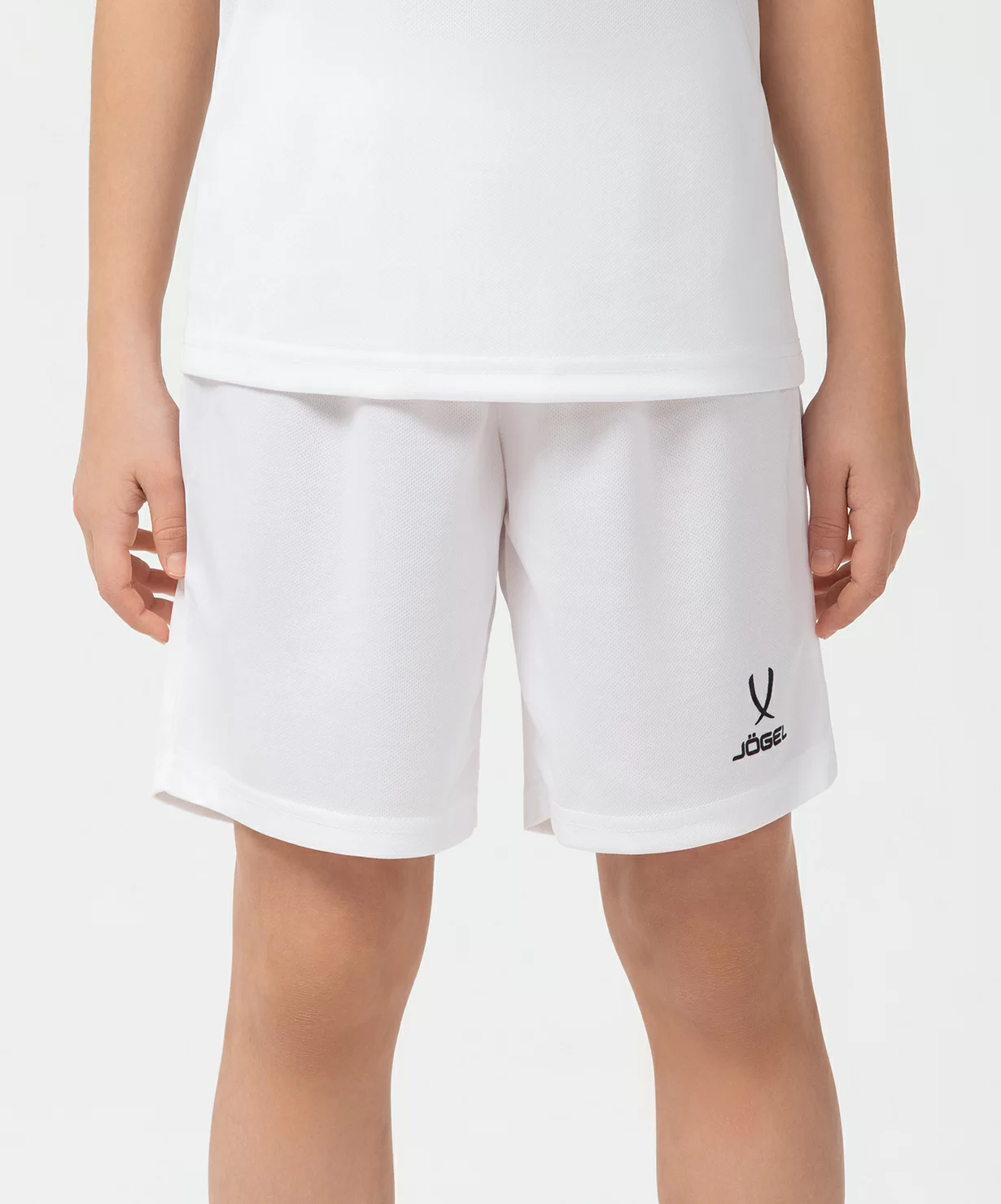  Шорты баскетбольные JOGEL CAMP Basic, белый, детский по низким ценам в Томске и Северске