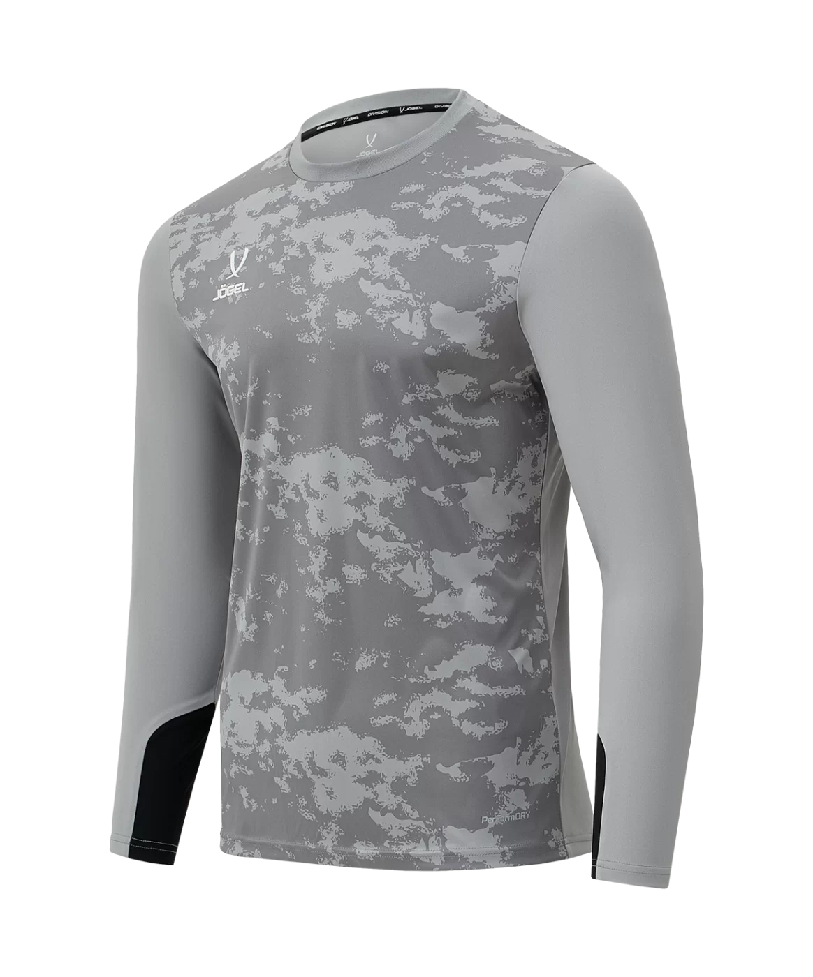  Свитер вратарский JOGEL PerFormDRY SPLASH GK Jersey, серый по низким ценам в Томске и Северске