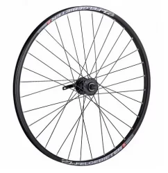 Колесо 27,5" переднее  втулка STG B10 алюм под диск 6 болтов, эксцентрик, насып. подшип.