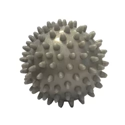 Мяч массажный 7 см E33498 твердый серый