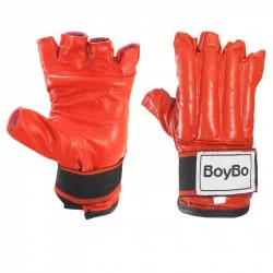 Шингарды BoyBo кожа красные