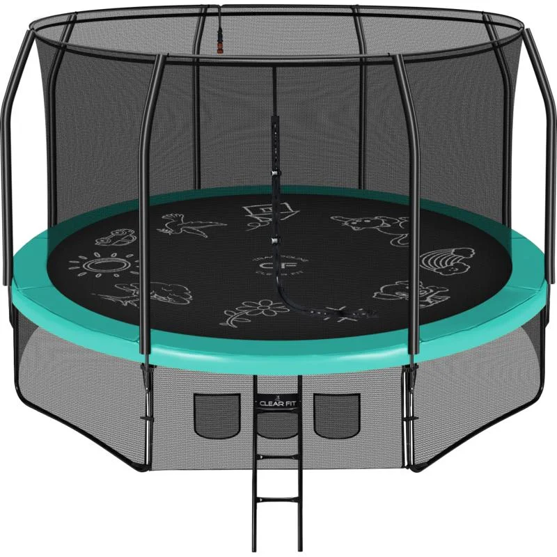  Каркасный батут Clear Fit FamilyHop 12Ft по низким ценам в Томске и Северске