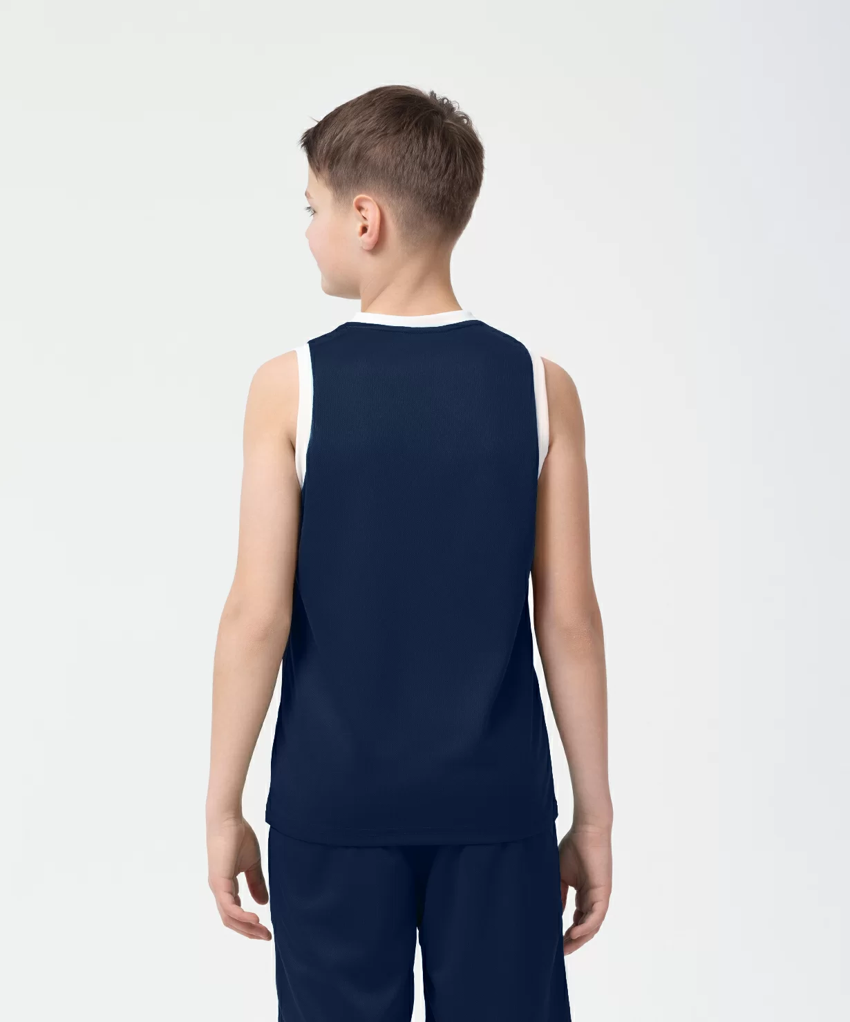  Майка баскетбольная JOGEL CAMP Basic, темно-синий, детский по низким ценам в Томске и Северске