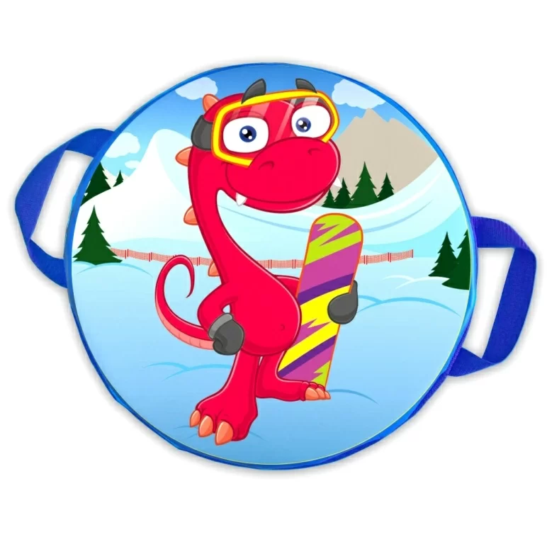  Санки-ледянки Combosport 74 Дракончик со сноубордом d-35см по низким ценам в Томске и Северске