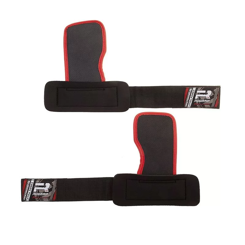  Накладки гимнастические RWS-410 black/red по низким ценам в Томске и Северске