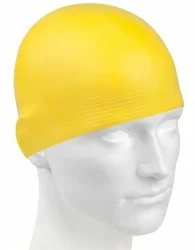 Шапочка для плавания Mad Wave Solid Soft yellow