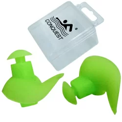 Беруши для плавания C33554-3 силиконовые в боксе салатовые
