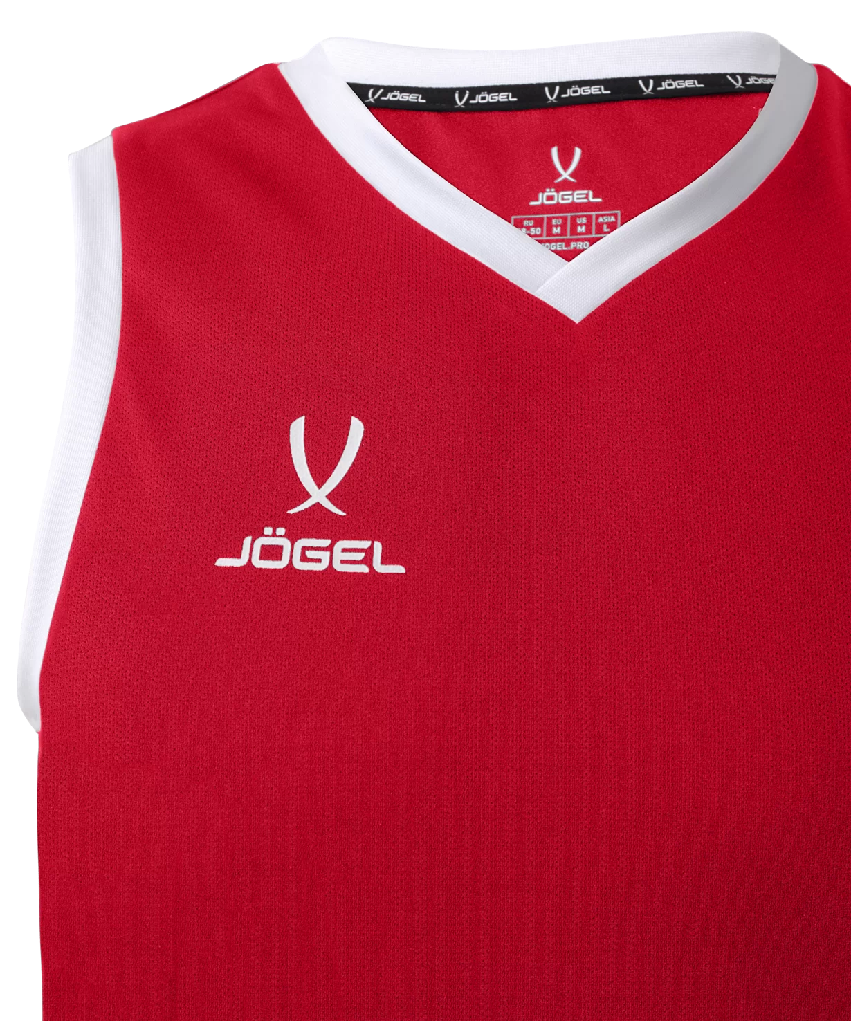  Майка баскетбольная JOGEL CAMP Basic, красный, детский по низким ценам в Томске и Северске