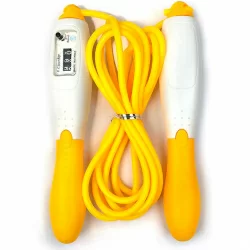 Скакалка 2.8 м со счетчиком E32615-3 желтая