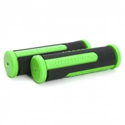 Грипсы Novatrack 110 мм черно-салатовые (РТ7488С)